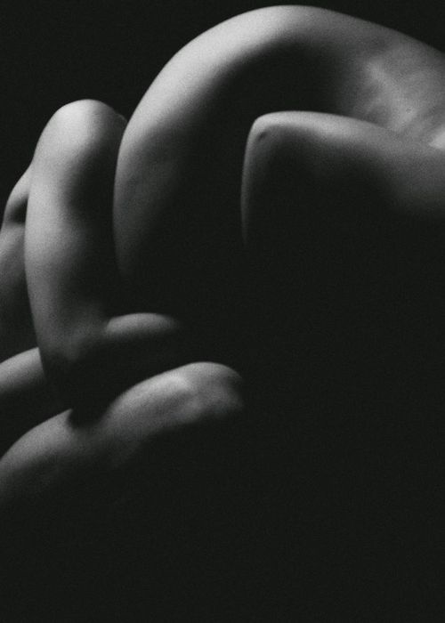 Abstract forms representing human body and flexibility